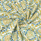 BELLA CASA Green & Blue Ethnic Motifs Cotton 180 TC King Bedsheet With 2 Pillow Covers