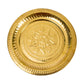 Spillbox Gold-Toned Brass Thali Pooja Essential | Swadesiicart