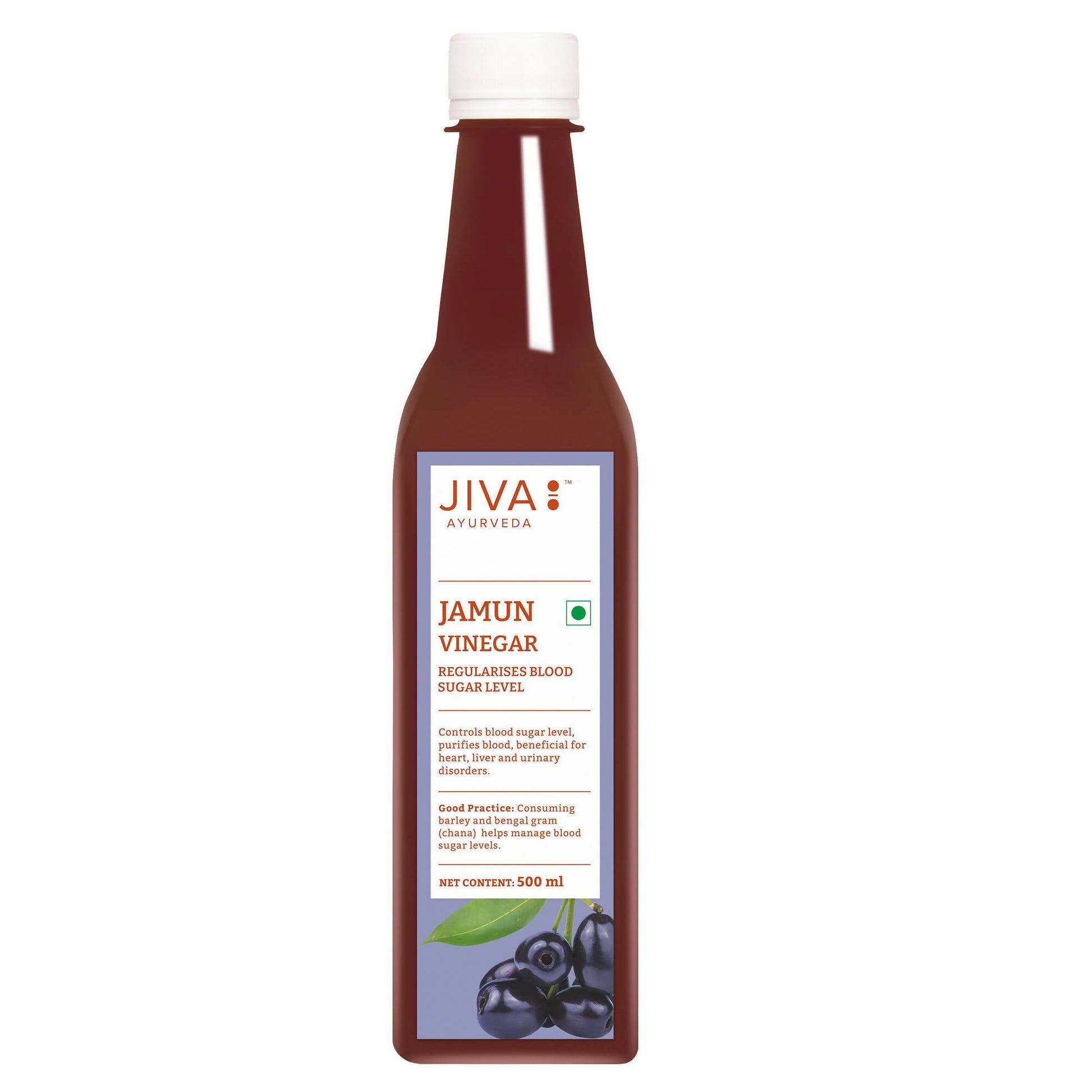 Jiva Ayurveda Jamun Vinegar | Swadesiicart