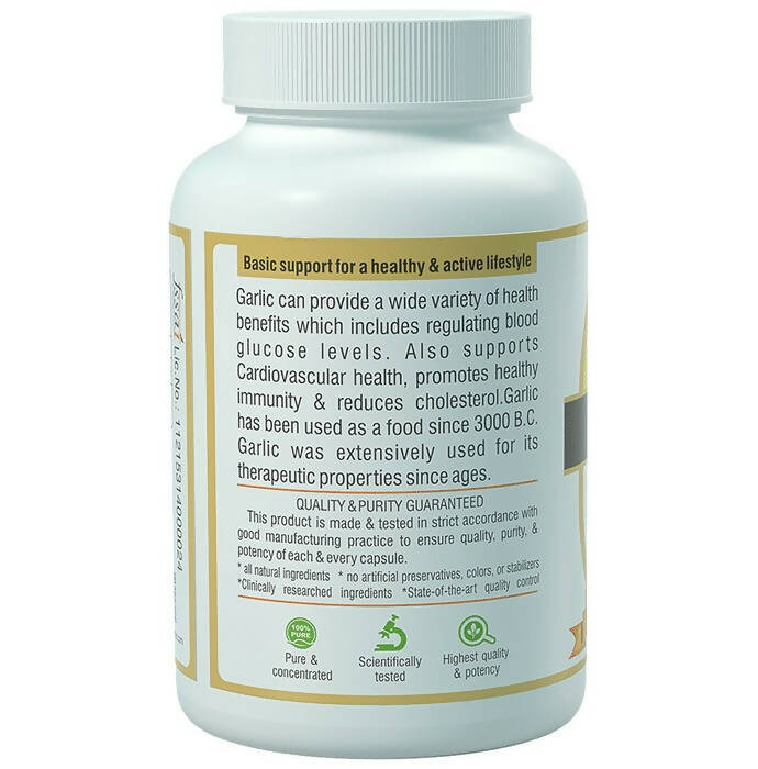 Sushrut Ayurved Good Health Garlic Veg Capsules - Swadesiicart