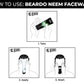 Beardo Neem Face Wash & Beard Wash Acne Control
