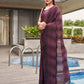 Tikhi Imli Woven Design Embellished Sequinned Saree With Tassles | Swadesiicart
