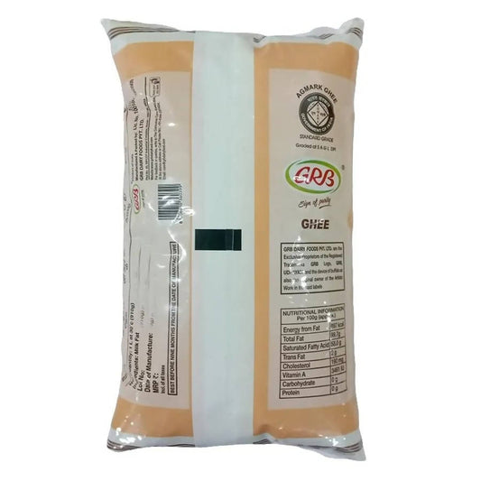 Grb Buffalo Ghee/Tuppa | Sign Of Purity Ghee | Pure and Delicious Buffalo Ghee - Swadesiicart