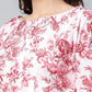 Ahalyaa Women Rayon Pretty Pink Printed Ready to Wear Lehenga Choli with Dupatta | Swadesiicart