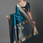 Mitera Ethnic Motif Woven Design Zari Banarasi Saree | Swadesiicart