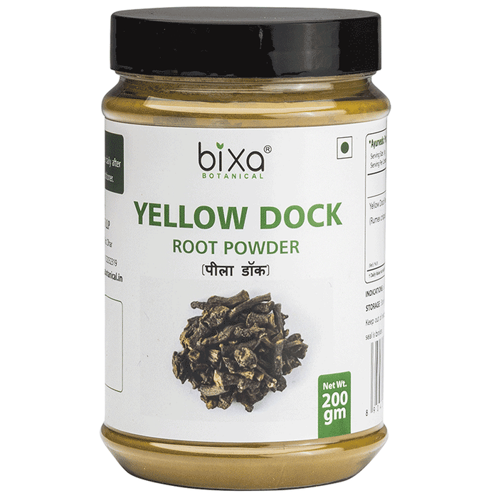 Bixa Botanical Yellow Dock Powder | Swadesiicart