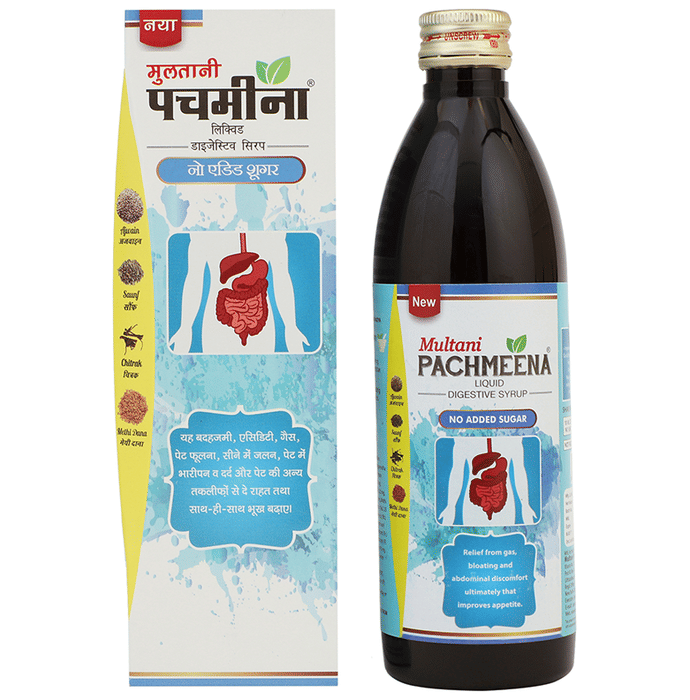 Multani Pachmeena Liquid Digestive No Added Sugar | Swadesiicart