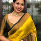 Kalini Geometric Woven Design Banarasi Silk Saree | Swadesiicart