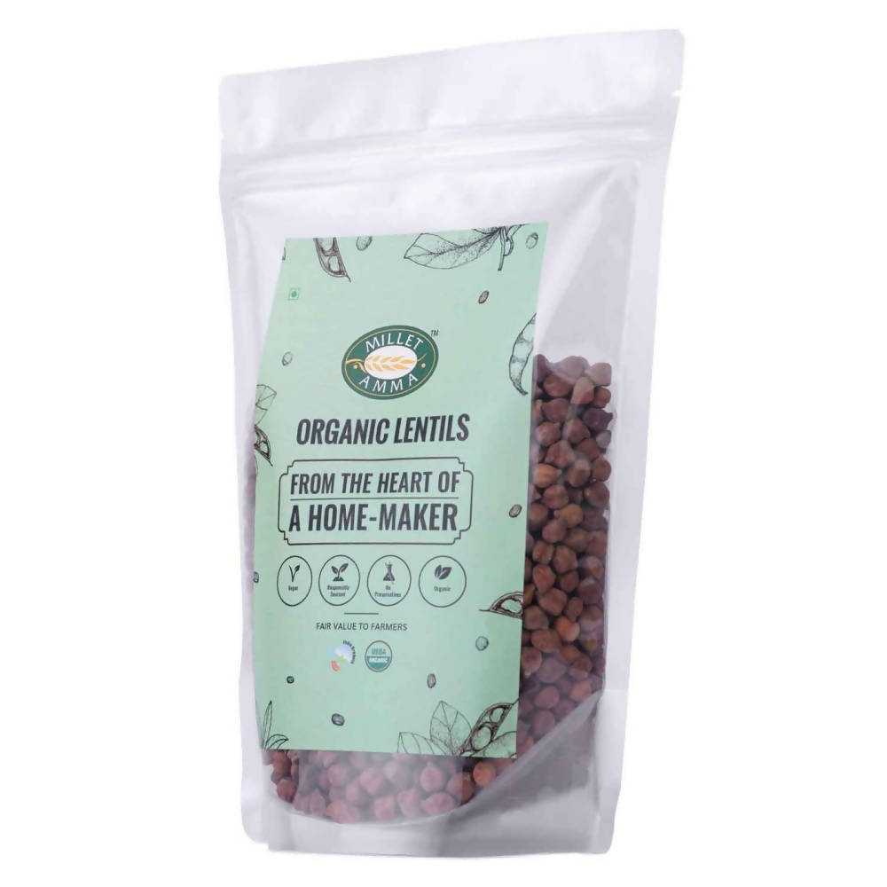 Millet Amma Organic Bengal Gram (Kaala Chana) - Swadesiicart