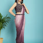 Mitera Maroon Ombre Dyed Ready to Wear Saree | Swadesiicart
