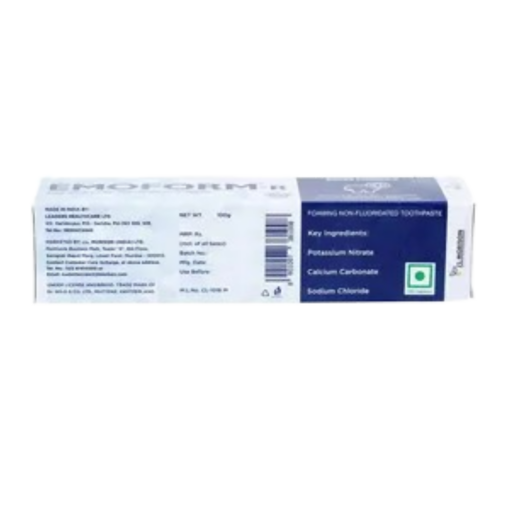 Emoform-R Toothpaste For Plaque And Sesnsitive Teeth | Swadesiicart