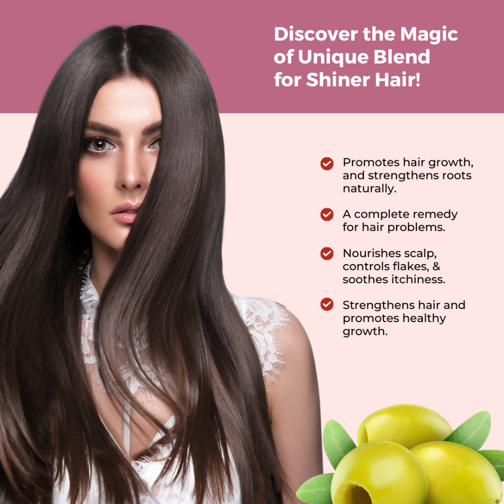 Prisa Organics Olive and Aloe Vera Shampoo - Swadesiicart