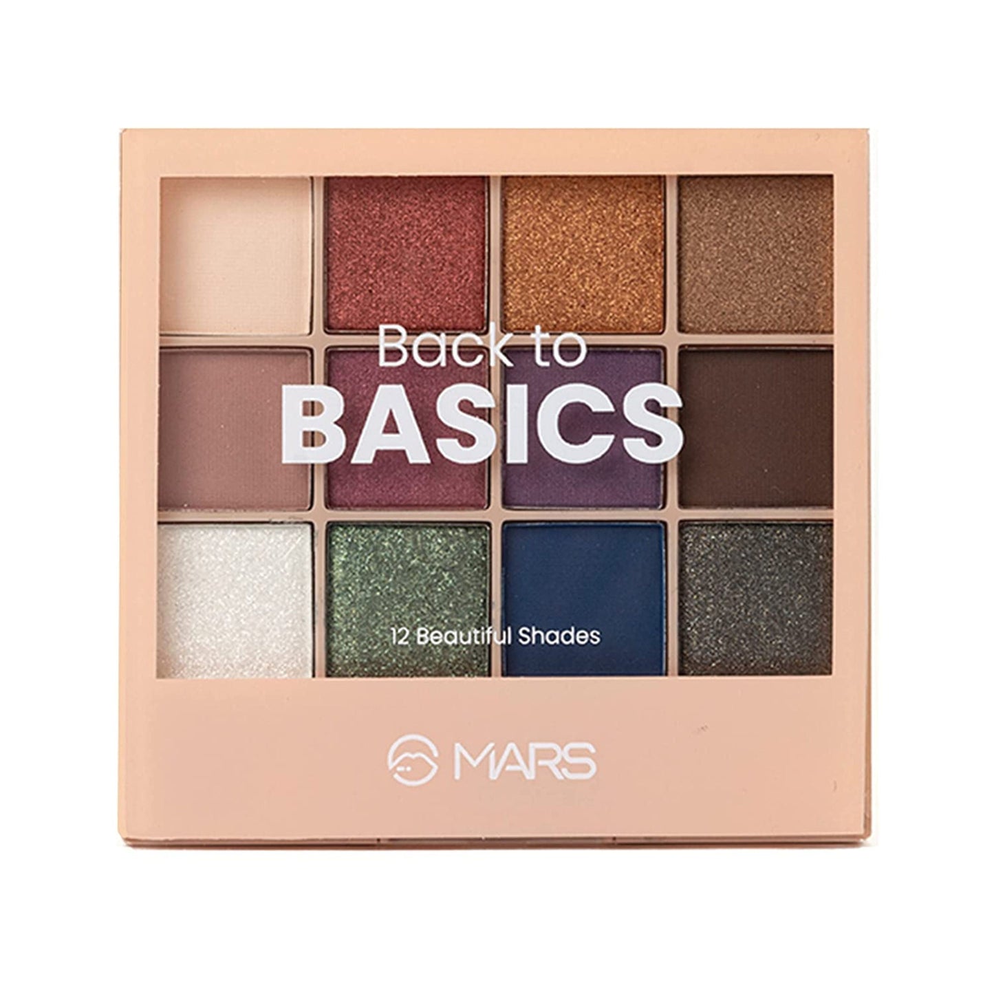 MARS Cosmetics Back To Basics Eyeshadow Palette - 1 - Swadesiicart