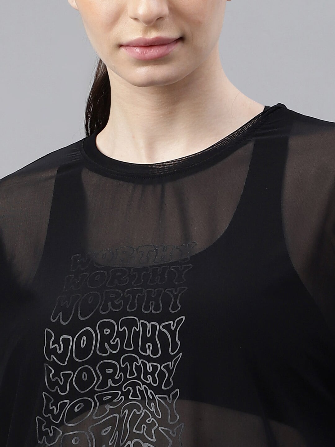 MKH Typography Printed Dri FIT Relaxed Fit Sports T-shirt - Swadesiicart