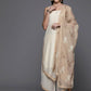 Ahalyaa Womens Kurta Set - Off-white | Swadesiicart