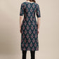 Kalini Women Teal & Blue Ethnic Motifs Printed Crepe Pack of 2 Kurtas | Swadesiicart