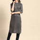 Sangria Yoke Design Mirror Work Kurta - Swadesiicart