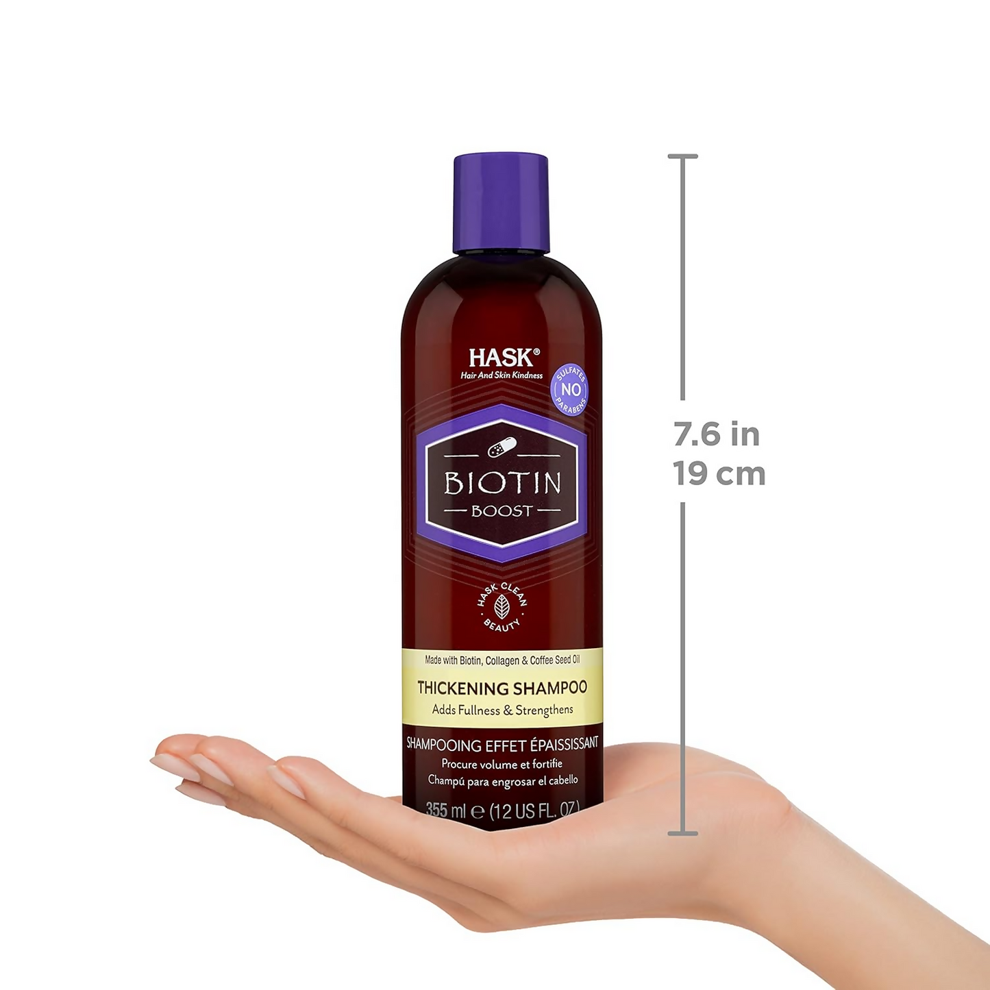 HASK Biotin Boost Thickening Shampoo | Swadesiicart