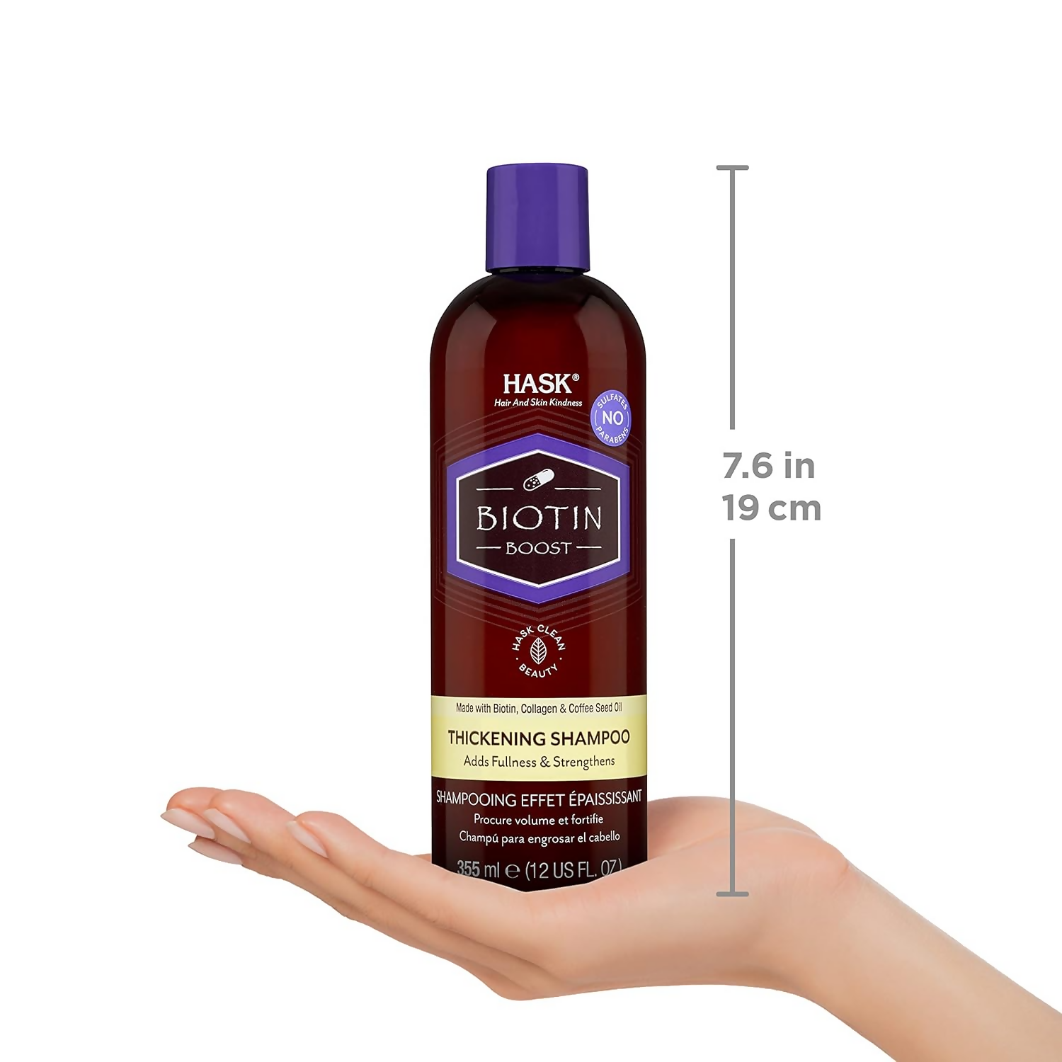 HASK Biotin Boost Thickening Shampoo | Swadesiicart