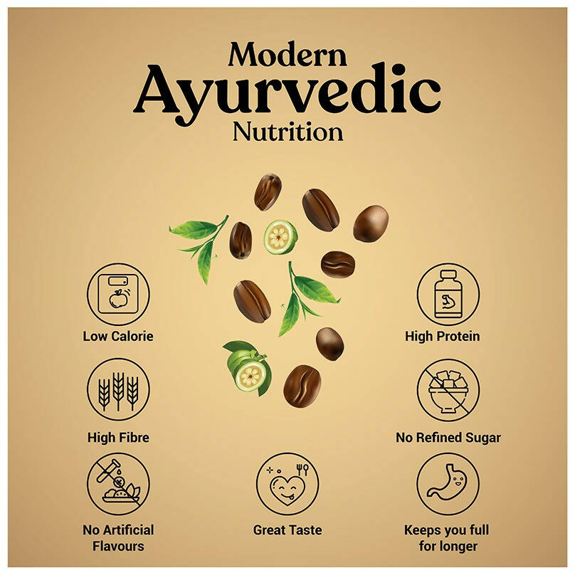 Kapiva Ayurveda Slim Shake Coffee Flavour | Swadesiicart