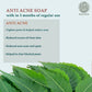 Buddha Natural Anti Acne Soap - Fights Acne Pimple, Breakouts, Blemish, Blackheads