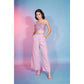 Pink Georgette Sequence With Thread Designer Co-Ord Set - Flory - Swadesiicart
