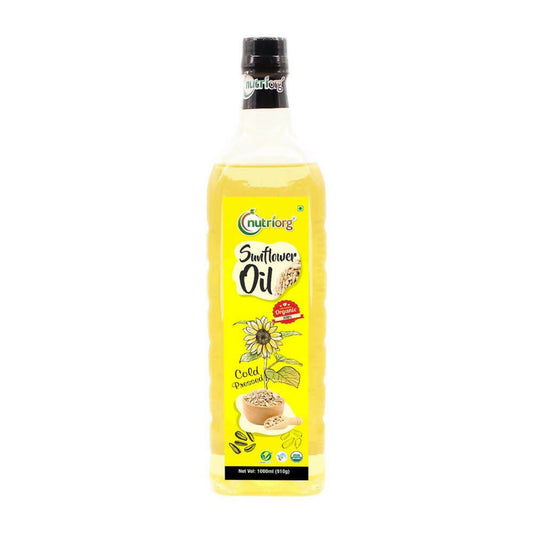 Nutriorg Organic Sunflower Oil - Swadesiicart
