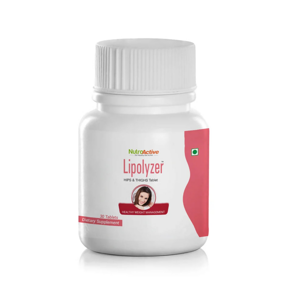 NutroActive Lipolyzer Hips & Thighs Weight Management Tablets | Swadesiicart