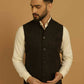 Even Apparels Nehru Jacket With Welt Pockets - Brown | Swadesiicart