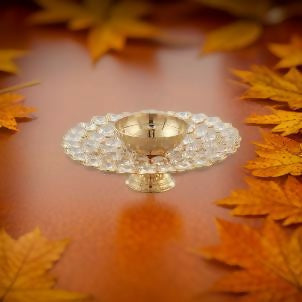 Collectibles India Crystal Diya | Swadesiicart
