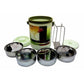 Milton Knight Stainless Steel Insulated Lunch Box-Lunch Carrier - 4 Box Lunch - Swadesiicart