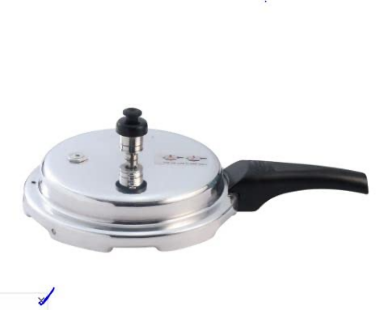 Cooker Handle Set (3 Pc) with SS Screws Suitable for 5 Litre Cookers(Bend type 5 litre) - Swadesiicart