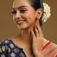 Ruby Raang Gold Dangler Earrings | Swadesiicart
