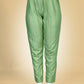 Jyoti Fashion Women's Sea Green Viscose Rayon Embroidered Kurta Pant Set | Swadesiicart