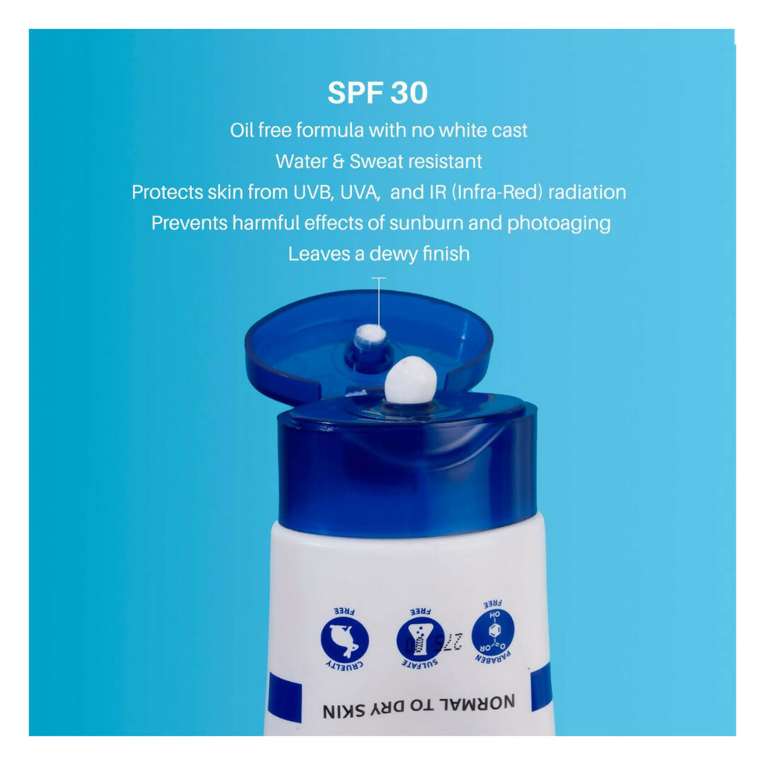 Dermdoc Sun Protection Gel Cream SPF 30 PA+++ - Swadesiicart