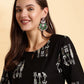 Anouk Women Printed Thread Work Kurta - Swadesiicart