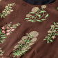 Ahalyaa Women's Traditional wear Kurta - Brown | Swadesiicart