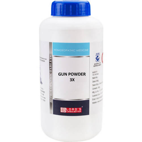 Lord's Homeopathy Gun Powder Tablets | Swadesiicart