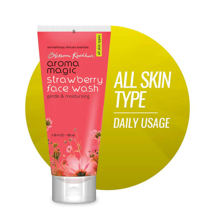Blossom Kochhar Aroma Magic Strawberry Face Wash - Swadesiicart