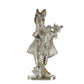 Relicon Lord Krishna Idol Silver Gold Metal Statue - Swadesiicart