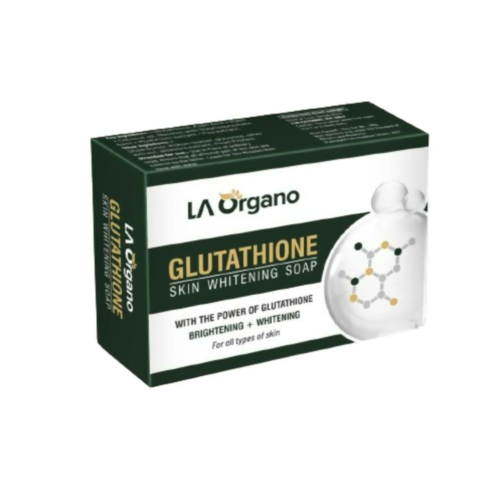 LA Organo Glutathione Skin Whitening Soap | Swadesiicart