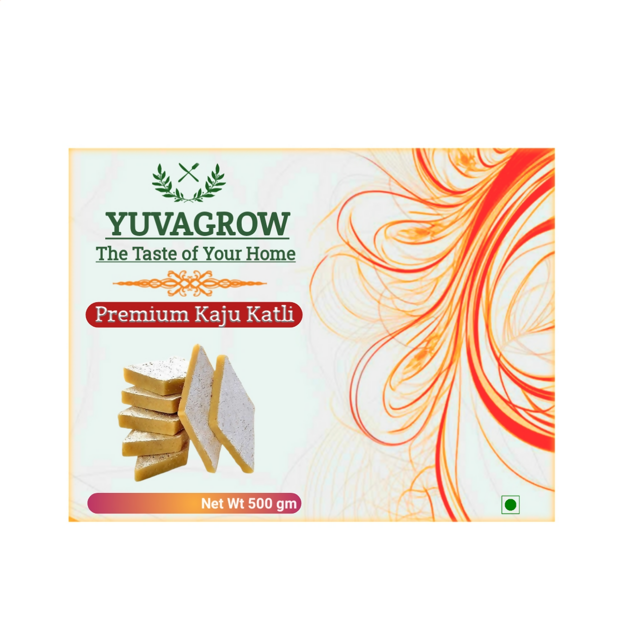 Yuvagrow Premium Kaju Katli | Swadesiicart