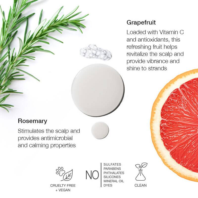 Anomaly by Priyanka Chopra Gentle Shampoo With Grapefruit & Rosemary | Swadesiicart