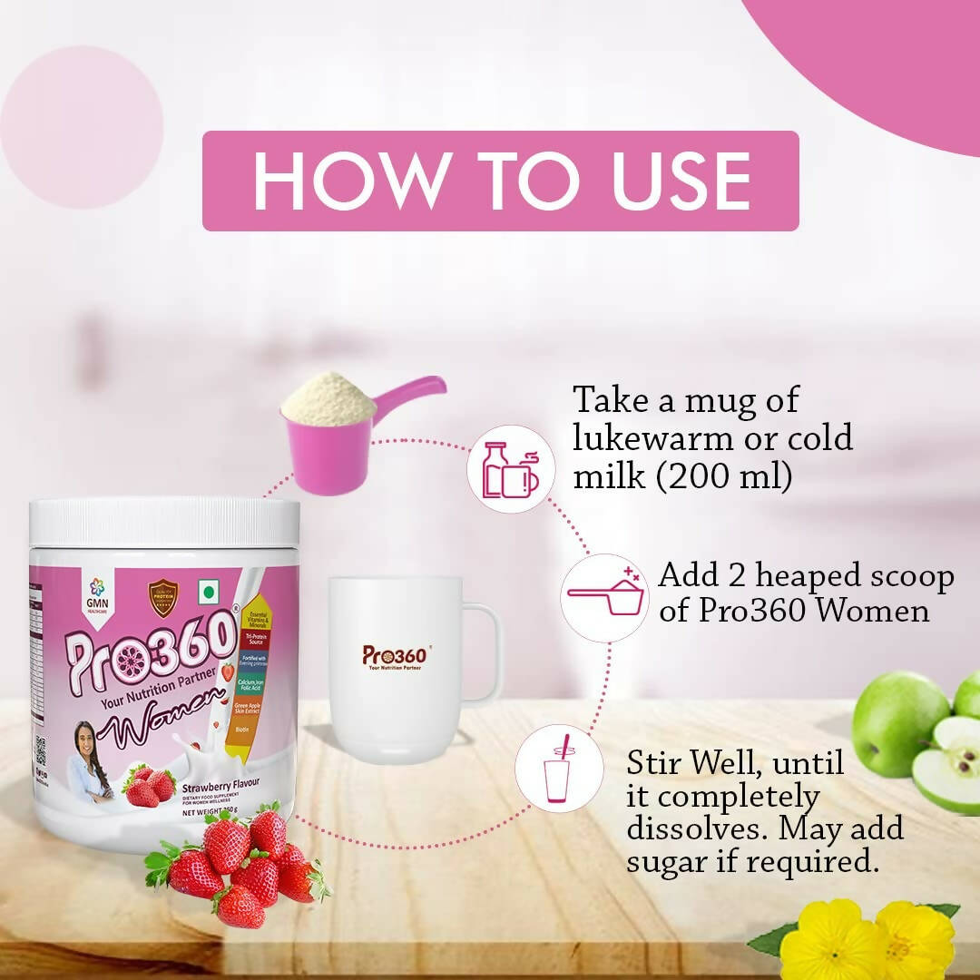 Pro360 Women Protein Powder Rich Nutritional | Swadesiicart