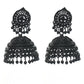 Mominos Fashion Johar Kamal Latest Design Black Color Jhumkas - Mominos Fashion