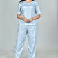 Morchari Digital Print Semi Muslin Co-Ord Set Top & Trouser-Multicolor - Swadesiicart
