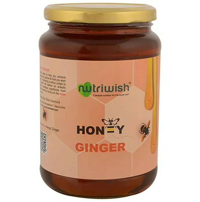 Nutriwish 100% Pure Organic Honey Ginger - Swadesiicart