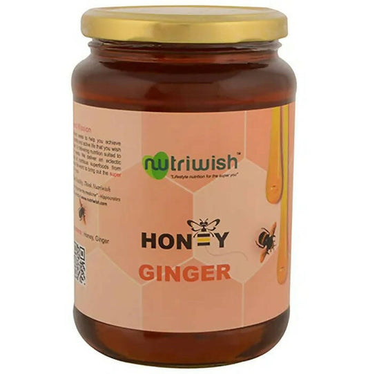 Nutriwish 100% Pure Organic Honey Ginger - Swadesiicart