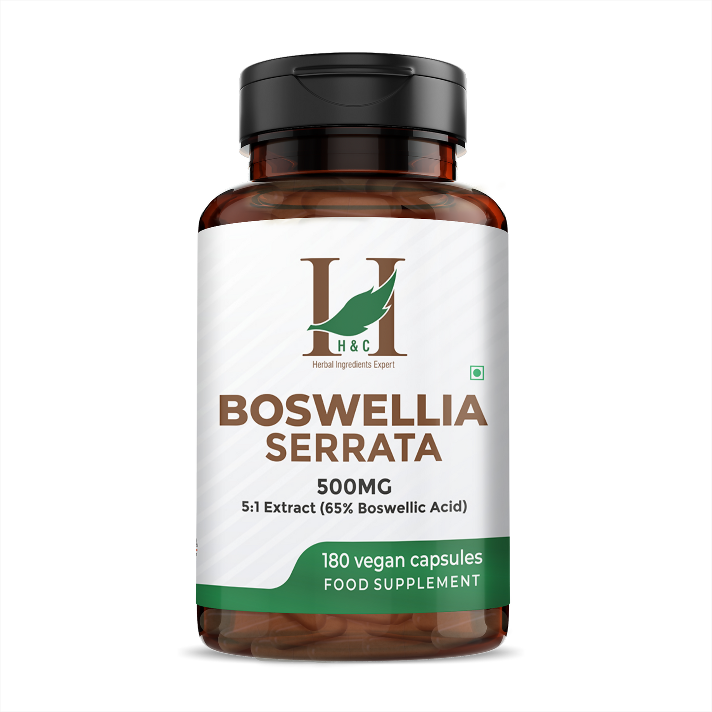 H&C Herbal Boswellia Serrata Veg Capsules - Just Jaivik