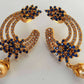 Blue AD Fashion Earrings | Swadesiicart